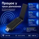 Wi-Fi адаптер Бездротовий Wi-Fi адаптер USB 3.0 Wi-Fi 6E (AX) 2.4G/5G/6Ghz 5400 Мбіт/с AX5400M Wifi ресівер Kayfovo WA-5400 - зображення 6