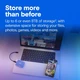 Зовнішній SSD накопичувач 1 TB Crucial X10 Blue (CT1000X10SSD9) - изображение 3