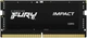 Оперативна пам'ять Kingston Fury SODIMM DDR5-4800 16384MB PC5-38400 Impact 1Rx8 Black (KF548S38IB-16) - изображение 1