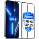 Захисне скло для iPhone 13 pro max 14 Plus Захисне скло на айфон 13 про макс 14 плюс на весь екран комплект 2шт 9D Shieldy - зображення 1