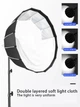Софтбокс с сотами 70 см Profi-light FF-70 Bowens - зображення 3
