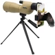 Монокуляр Spotting Scope 9622 25-75x60 підзорна труба з об’єктивом 60 мм та призмами BAK4 телескоп для полювання туризму спостереження за птахами природою спортом зорями зі штативом та тримачем для телефону - изображение 5