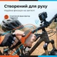 Беспроводной пульт управления для экшн-камер с креплением на руку, для DJI, Insta360, GoPro и смартфона 50 м MARTVSEN (Оранжевый) - изображение 6