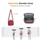 Сумка через плечо для фотоаппарата K&F Concept Camera Sling Bag 5L Urban Wander 05 (красная) (KF13.179V9) - изображение 3