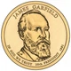 Монета 1 долар 2011 D UNC 20-й Президент США - Джеймс Гарфілд (1881) James A. Garfield - зображення 3