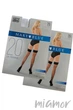 Панчохи прозорі зі стрілкою-швом Mary Blue La Femme 20d (2 пари) 3/4 Білий - зображення 4