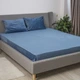 Простирадло ТЕП "VELOUR" з резинкою темно-синій, 160x200 - зображення 7
