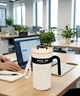 Термокухоль Office Cup 650 мл з LED-індикатором температури — стильний термокухоль для гарячих і холодних напоїв Beige - изображение 3