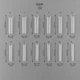 Багаторазові верхні форми ART Dual Nail Forms Type 02 - изображение 4