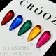 Гель-лак для нігтів CROOZ Illusion Gel 02 вітражний 8 мл - зображення 2