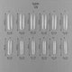 Багаторазові верхні форми ART Dual Nail Forms Type 03 - изображение 4