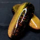 Гель-лак для нігтів CROOZ Cat Eye Mercury 06 розово-персиково-золотий з поталью 8 мл - зображення 2