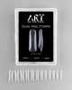 Багаторазові верхні форми ART Dual Nail Forms Type 04 - изображение 3