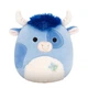 Детская мягкая игрушка Бык Бермайе Squishmallows SQER01213, 19 см - изображение 1