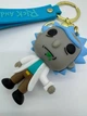 Брелок Рик Санчез Rick and Morty 6 см - резиновый брелок для ключей, сумки и рюкзака (3001050) - изображение 5
