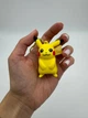 Брелок Пикачу Pokemon 6 см - резиновый брелок для ключей, сумки и рюкзака (3001035) - изображение 3