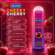 Лубрикант DUREX Cheeky Cherry 50 мл інтимна гель-змазка на водній основі зі смаком та ароматом вишні - зображення 3