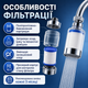 Проточный фильтр-насадка на кран PurifTap с 3 картриджами, поворотный фильтр-аэратор 360° для очистки воды на кухню, ванную и дачу - изображение 3