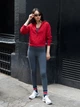 Худі Uniqlo розмір S червоний (16) (484236) - изображение 2