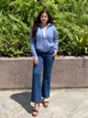 Кардиган Uniqlo розмір L блакитний (62) (480490) - изображение 4