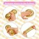 Іграшка-антистрес сквіш Dumpling Squishy Bun Metallic Пельмень у пароварці 10см - зображення 3