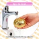 Іграшка-антистрес сквіш Dumpling Squishy Bun Metallic Пельмень у пароварці 10см - зображення 5