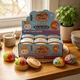 Іграшка-антистрес сквіш Dumpling Squishy Bun Rainbow Mystery Пельмень у пароварці 10см - зображення 4