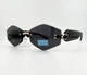 Солнцезащитные Очки RITA BRADLEY RB9076P Col.01P Polarized Безободковые с Поляризацией, Черные - изображение 4