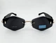 Солнцезащитные Очки RITA BRADLEY RB9076P Col.01P Polarized Безободковые с Поляризацией, Черные - изображение 6