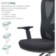 Офисное кресло OfficePro Aero OC490B Black [167945] - изображение 12
