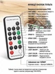 Портативный настольный мини-кондиционер 3 в 1, увлажнитель воздуха и вентилятор-охладитель с пультом ДУ и подсветкой-ночником от USB Зеленый - изображение 2