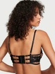 Бюстгальтер с косточками кружевной Victoria's Secret 436504129 38D Черный (1159864127) - изображение 2