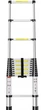 Лестница алюминиевая Stanley 1.9 / 3.8 м, раскладная двухсекционная стремянка для дома, дачи, ремонта, сада и работы на высоте - изображение 2