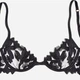 Бюстгальтер с косточками кружевной Victoria's Secret 523755338 34D Черный (1159864033) - изображение 8
