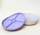 Tacka sensoryczna do rękodzieła Jellystone Designs Play Tray 2w1 Fioletowa (9343900003643) - obraz 4