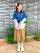 Рубашка хлопковая оверсайз женская Uniqlo 170729712 M Белая (1159864379) - изображение 11