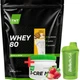 Whey Protein TNT 80% белка (2 кг ванильный коктейль) + Креатин (0,3 кг/банка) + Шейкер спортивный В Подарок ! - изображение 1