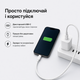 Кабель швидкої зарядки Type-C to Type-C 1 м USB-C плетений, Шнур для зарядки смартфона, планшета, ноутбука, навушників, павербанка - зображення 7