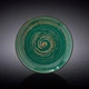 Тарелка круглая Wilmax Spiral Green 18 см (WL-669511/A) - изображение 1