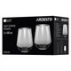 Набор стаканов низких Ardesto Black Mars Avior 430мл, 2шт, стекло, серый (AR2643GR) - изображение 4