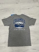 Чоловіча футболка Columbia спортивна літня в зал на кожен день з принтом бавовна сірий M - изображение 1