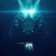 Интерьерная картина Годзилла под водой, Godzilla, кайдзю, фантастика, 42×30 см (id1265) - изображение 3