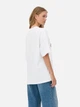 Футболка Primark білий з принтом темно-синій QOSGY384 XL - изображение 4