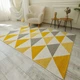 Безворсовий килим Almina 131701 grey-yellow 2.00x2.90 - зображення 4