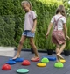 Ścieżka sensoryczna do ćwiczenia równowagi i stóp Tullo Fizjo 6 elementów (REF810) - obraz 4