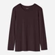 Термолонгслив женский Uniqlo 88016461 2XL Коричневый (1159864356) - изображение 2