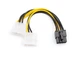 Кабель-переходник питания видеокарты 2x Molex - PCI-E 8 Pin, 15 см (00211) - изображение 1