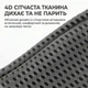 Набір автомобільних подушок у машину для подорожей з ефектом пам'яті під голову та під спину підтримка попереку в авто темний чорний (1005) - зображення 2