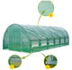 Теплица арочная 6 х 3 х 2 м для сада 18 м² 12 окон зеленая Funfit Garden KT3222 - изображение 3