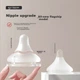 Накладки на соски для бутылочек Pigeon Natural Feel 3-го поколения с широким горлышком LL (BA137) - изображение 6